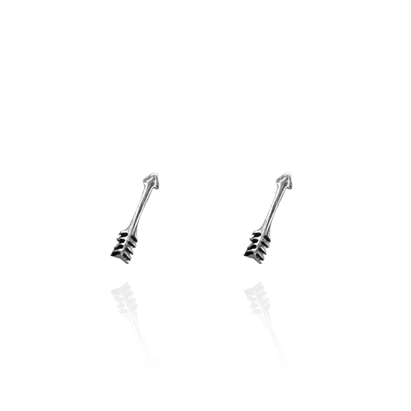 Arrow Earring Studs Silver