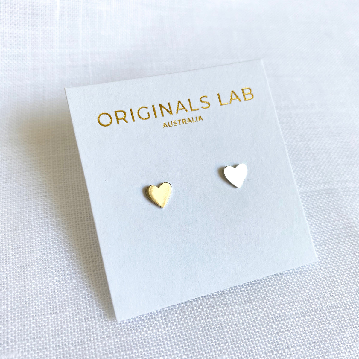 Heart Earrings Silver