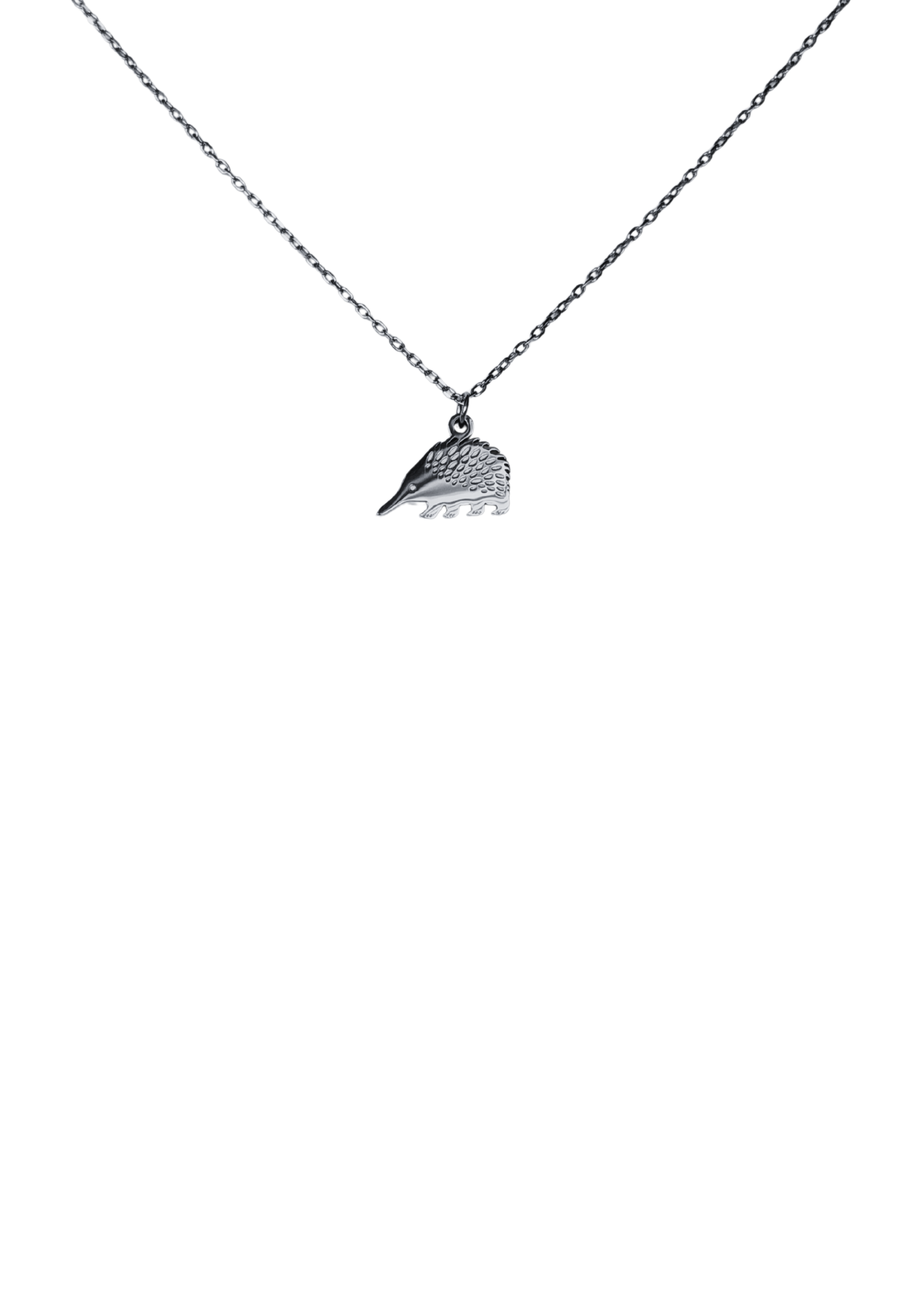 Echidna Necklace Silver
