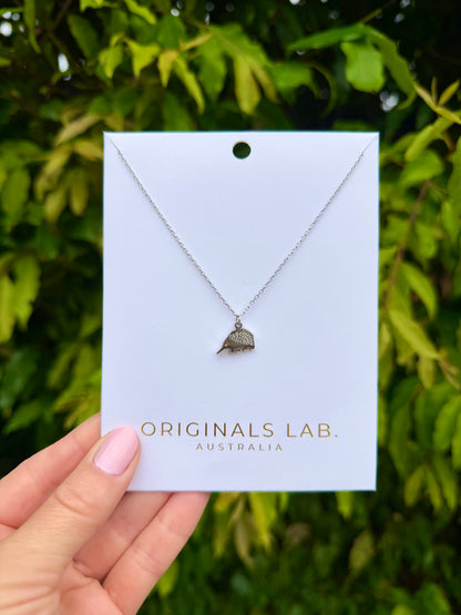 Echidna Necklace Silver