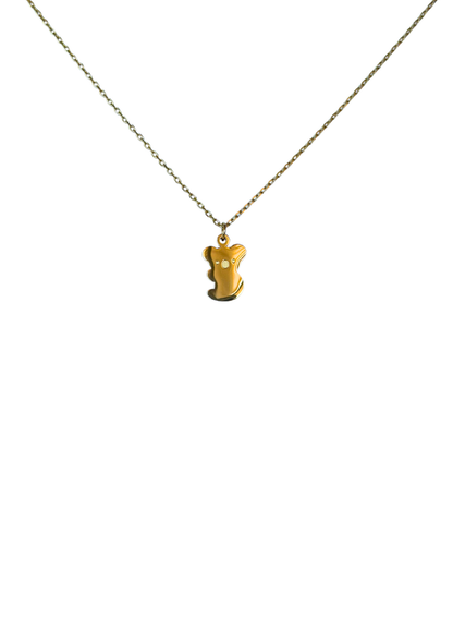 Koala Necklace Gold