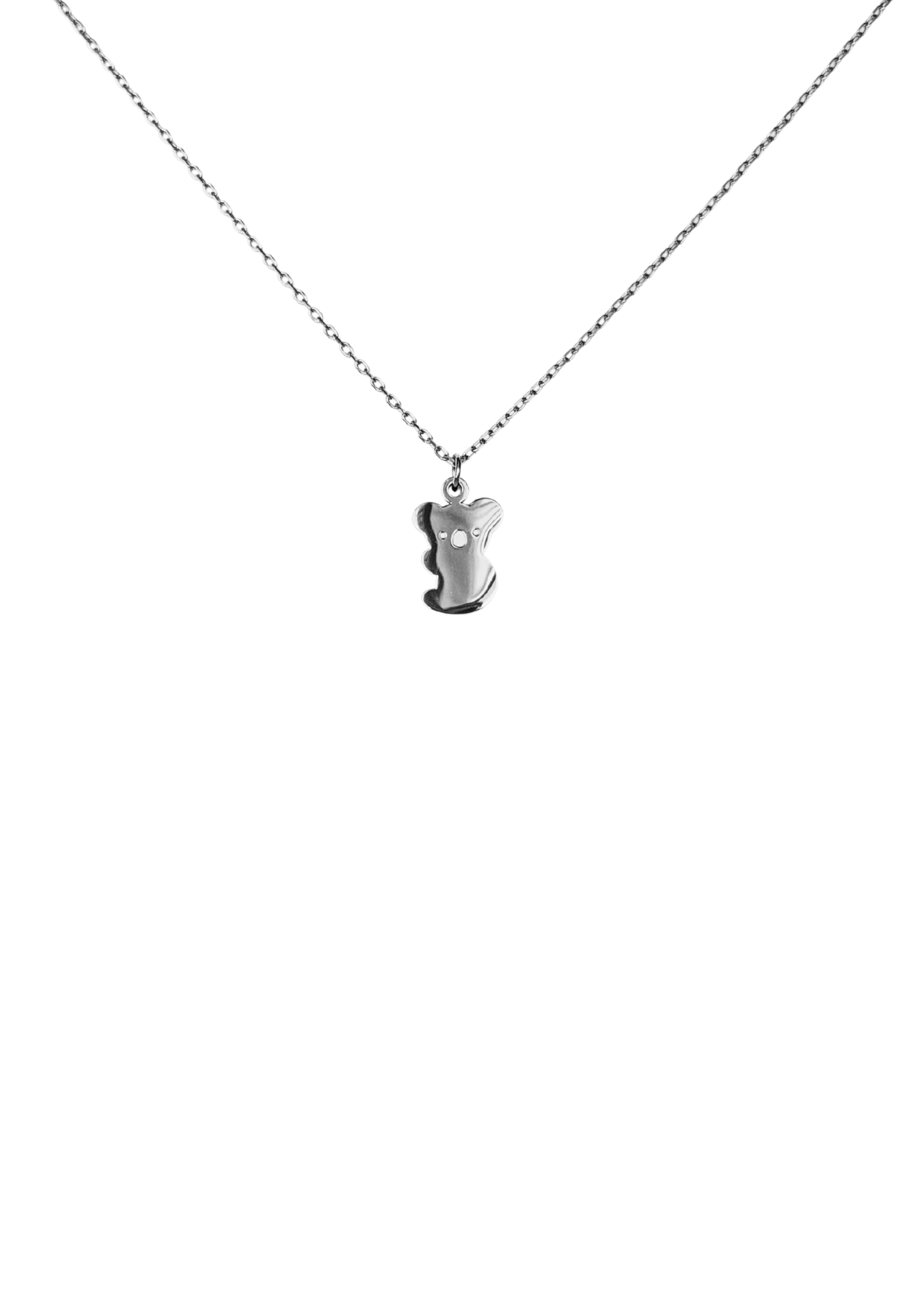 Koala Necklace Silver