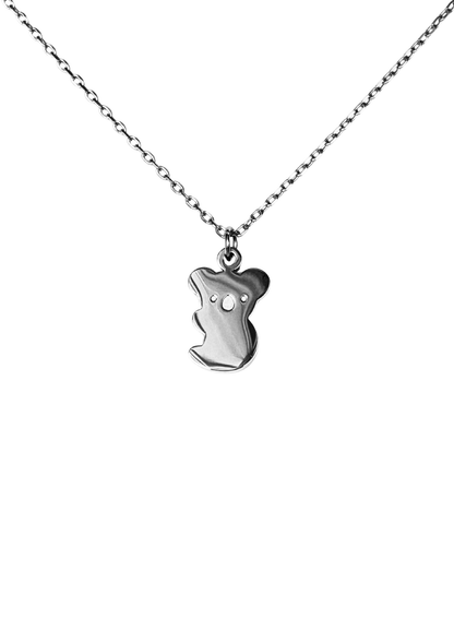 Koala Necklace Silver