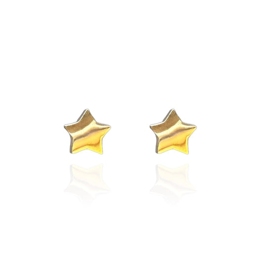 Star Earring Studs Gold