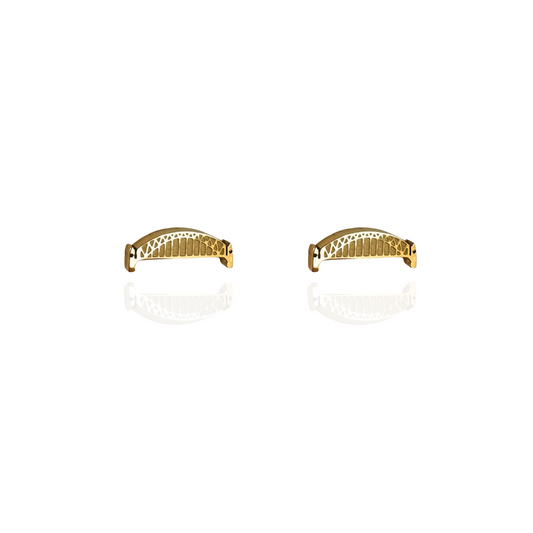 Sydney Harbour Bridge Earring Studs Gold