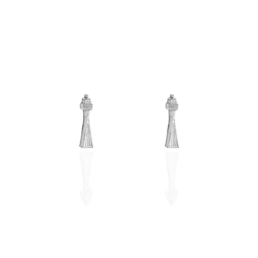 Sydney Tower Eye Earring Studs Silver