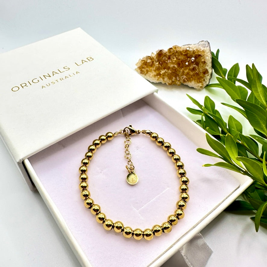 Classic Orb Bracelet Gold