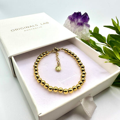 Classic Orb Bracelet Gold