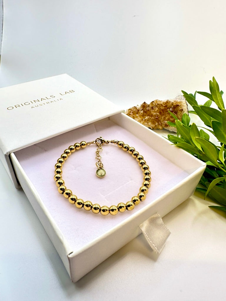 Classic Orb Bracelet Gold