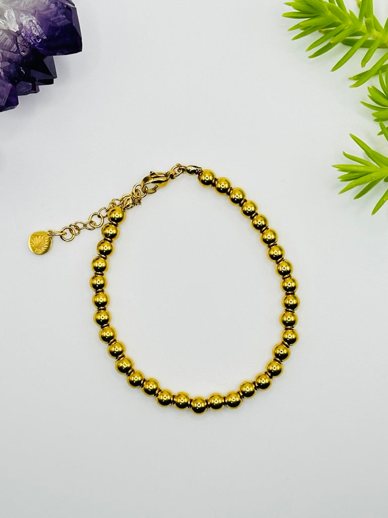 Classic Orb Bracelet Gold