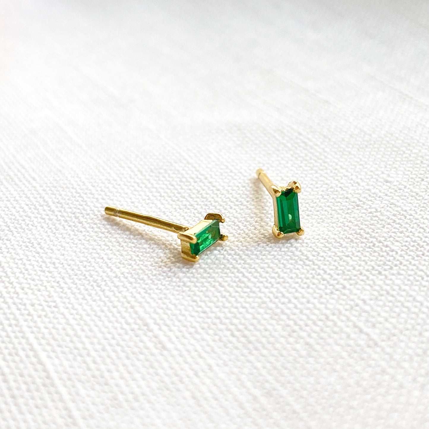 Gold Timeless Emerald Green Crystals