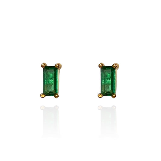 Gold Timeless Emerald Green Crystals
