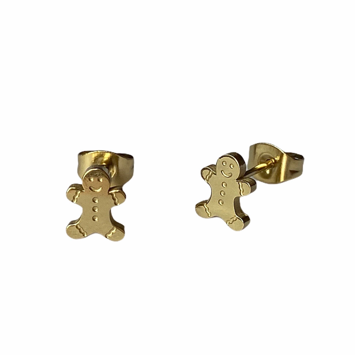Gingerbread Studs Gold