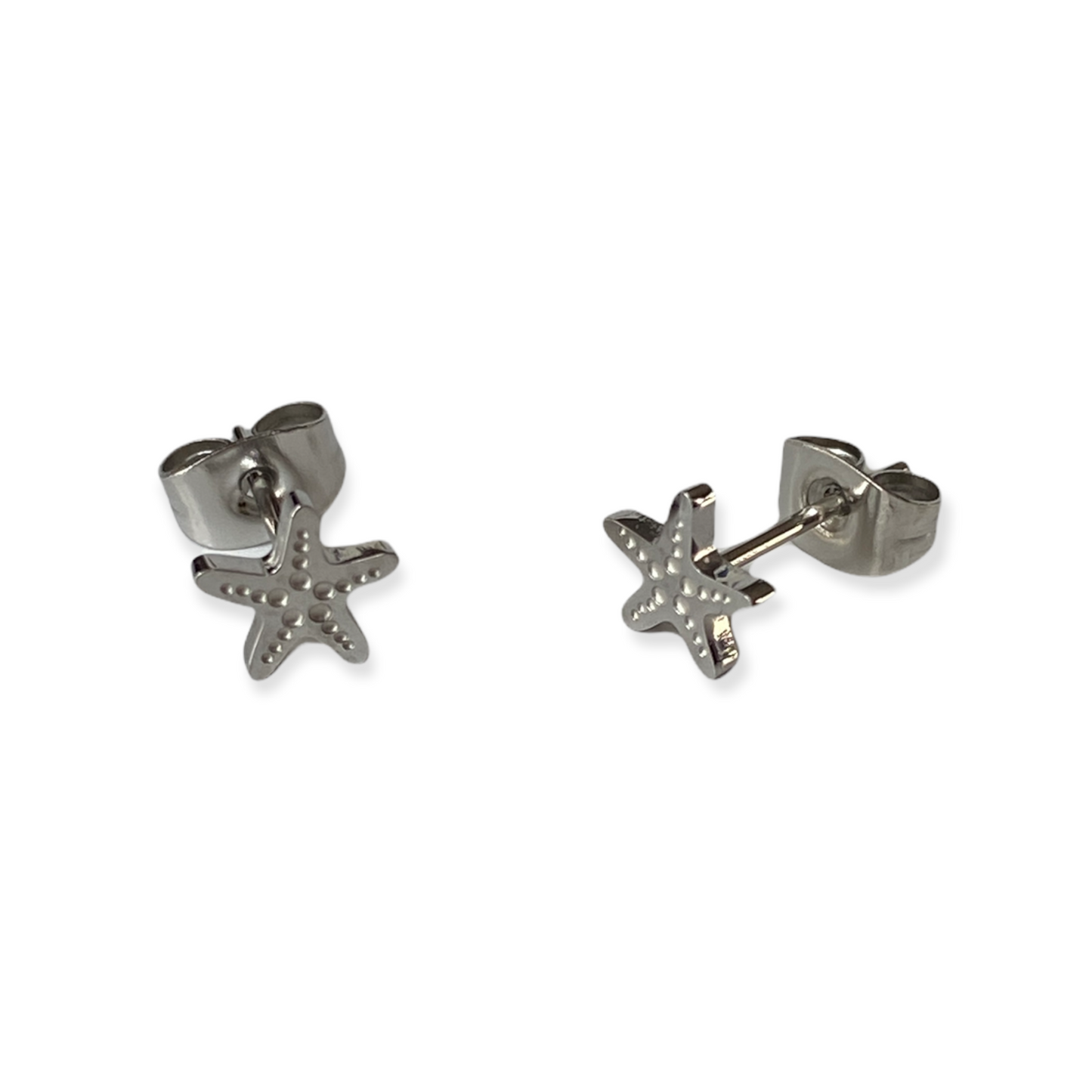 Starfish Studs Silver
