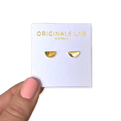 Watermelon Earring Studs Gold
