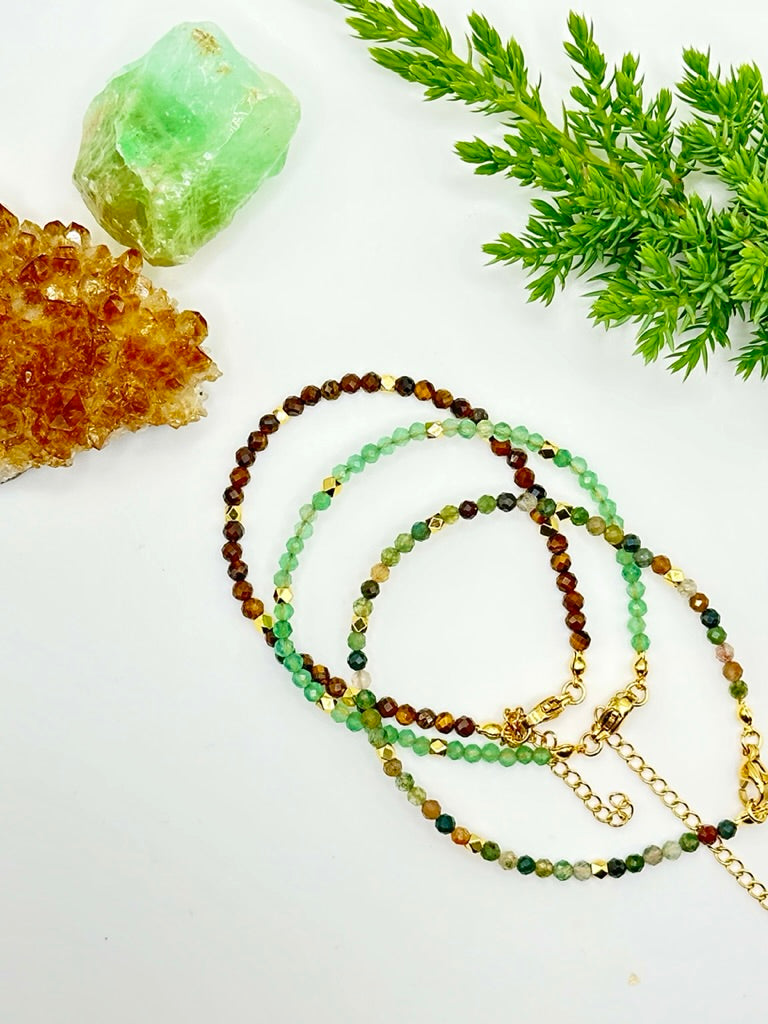 Tiger's Eye Natural Gem Stone Bracelet